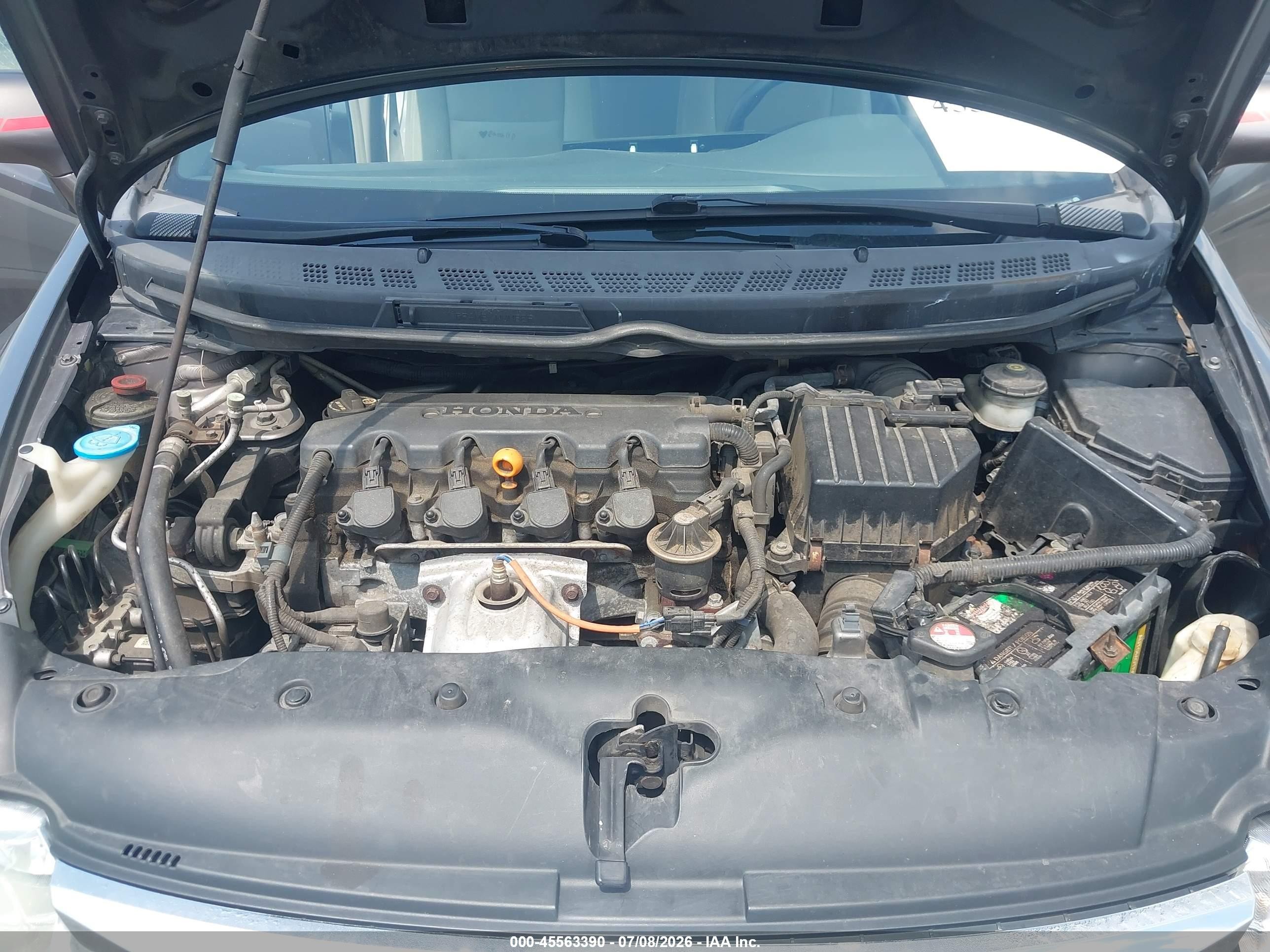 2009 Honda Civic Lx Champagne vin: 1HGFA16539L027223