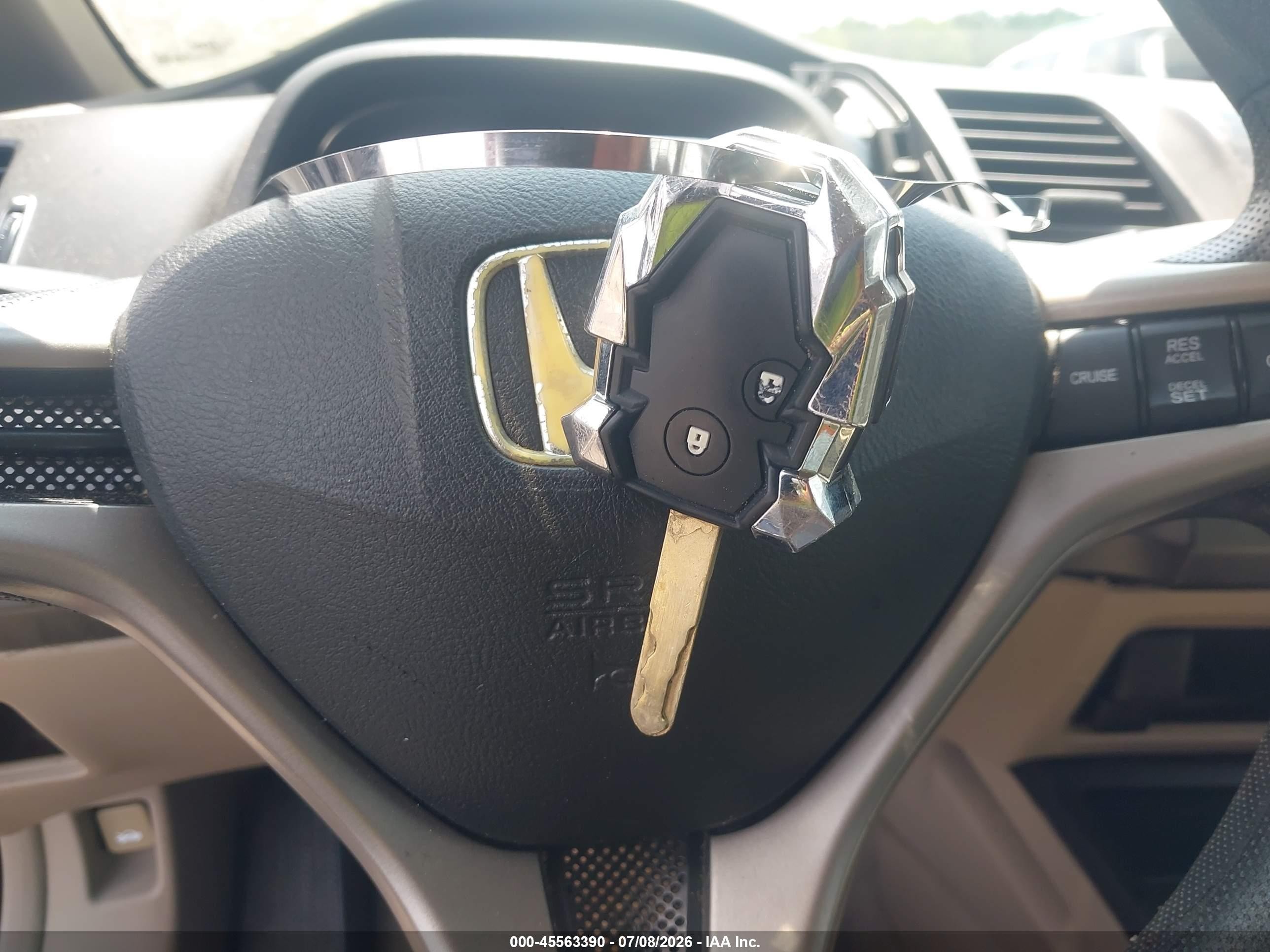 2009 Honda Civic Lx Champagne vin: 1HGFA16539L027223