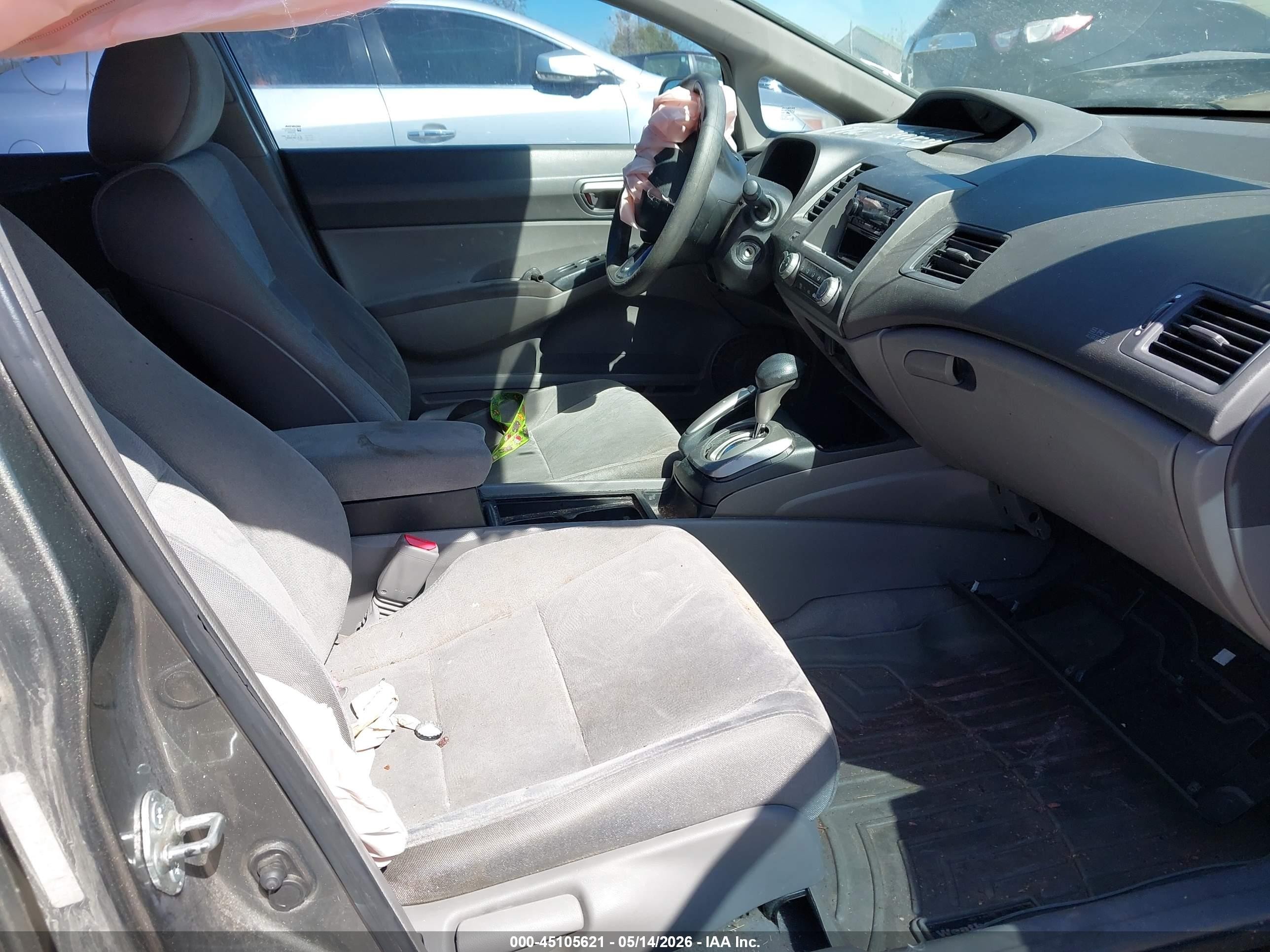 2006 Honda Civic Lx Gray vin: 1HGFA16546L016937
