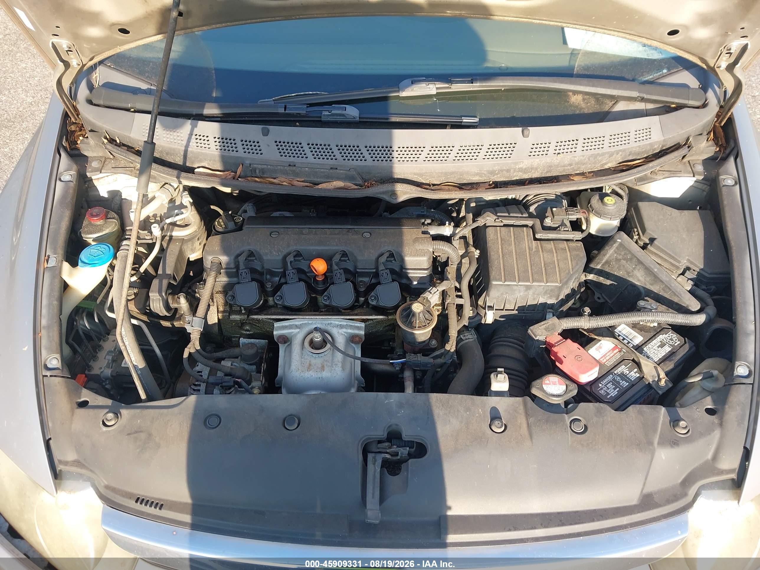 2006 Honda Civic Lx Champagne vin: 1HGFA16546L031471