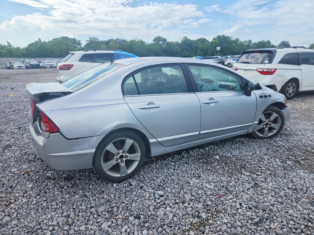 2006 Honda Civic Lx Silver vin: 1HGFA16546L047248