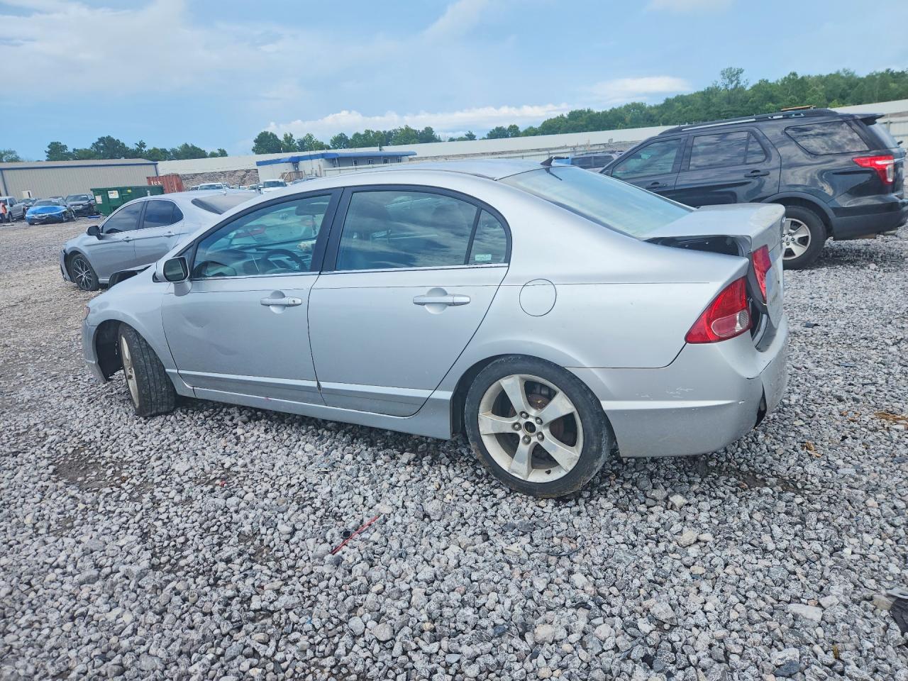 2006 Honda Civic Lx Silver vin: 1HGFA16546L047248