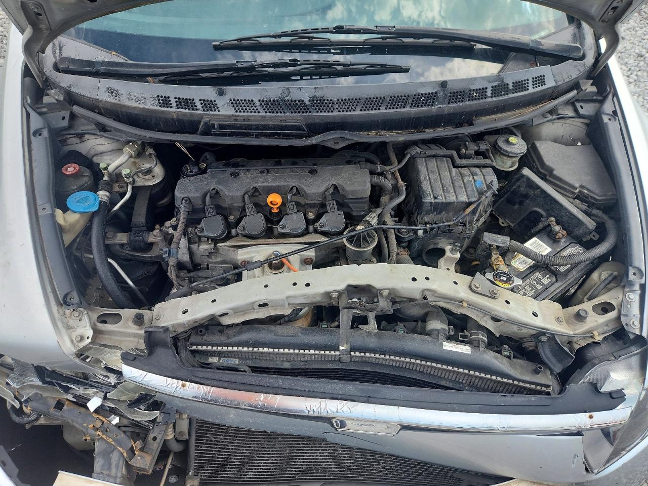 2006 Honda Civic Lx Silver vin: 1HGFA16546L047248