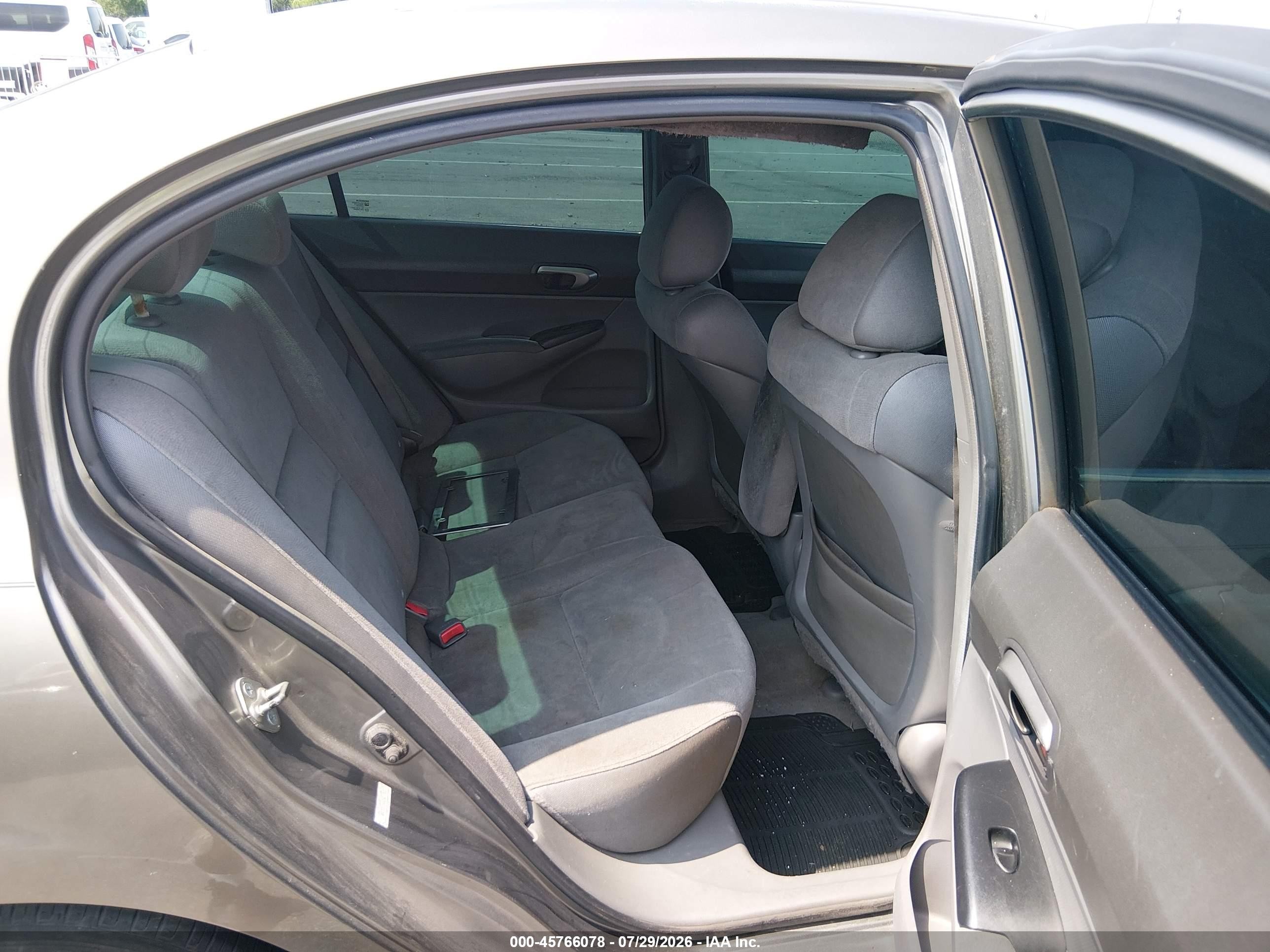 2006 Honda Civic Lx Gray vin: 1HGFA16546L077432