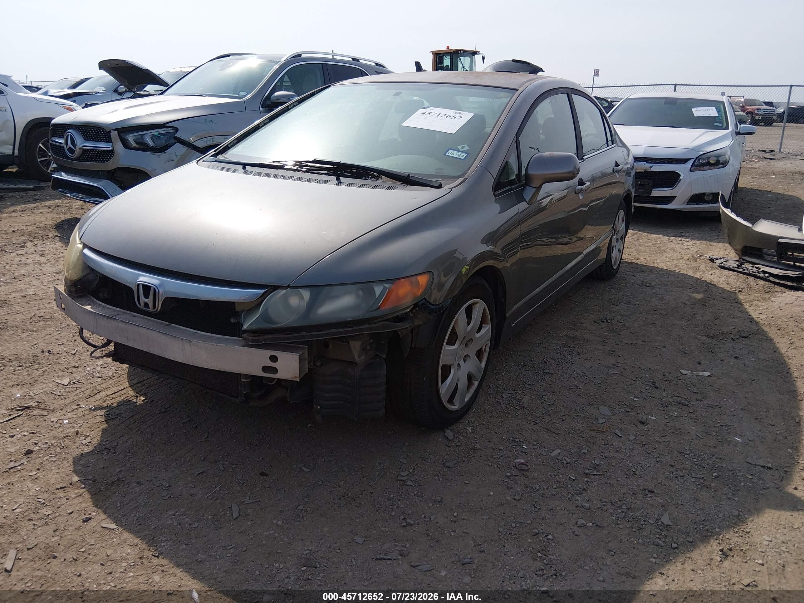 2006 Honda Civic Lx Brown vin: 1HGFA16546L088074