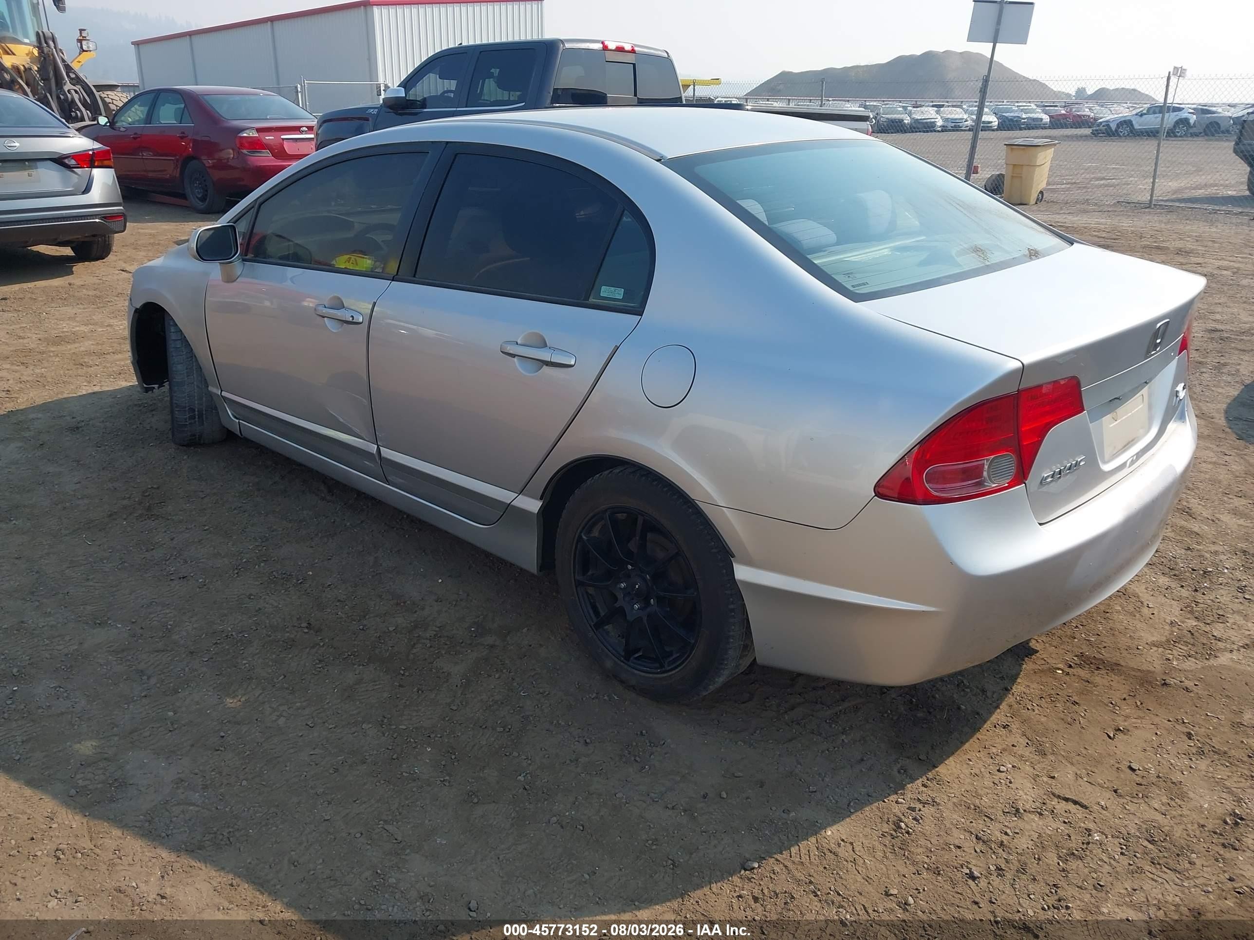 2006 Honda Civic Lx Silver vin: 1HGFA16546L095607