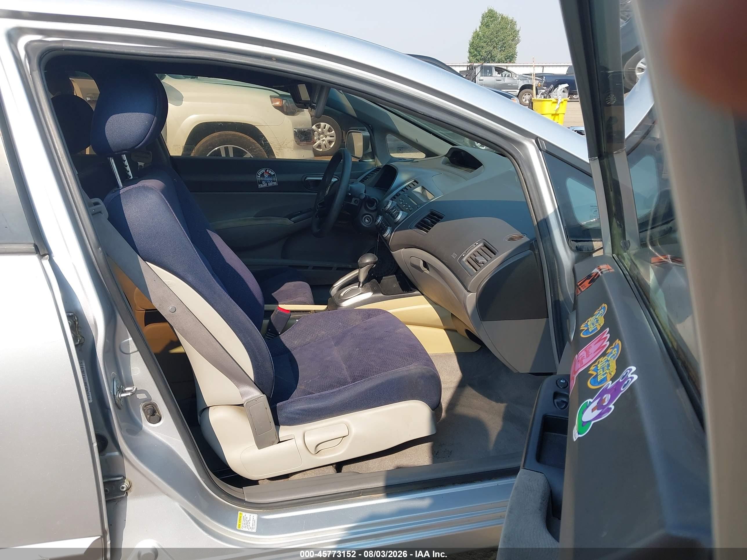2006 Honda Civic Lx Silver vin: 1HGFA16546L095607