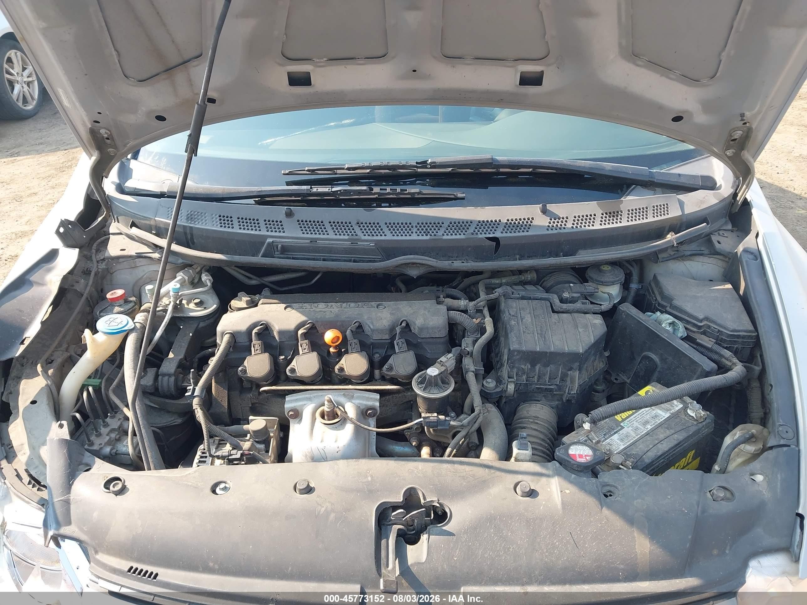 2006 Honda Civic Lx Silver vin: 1HGFA16546L095607
