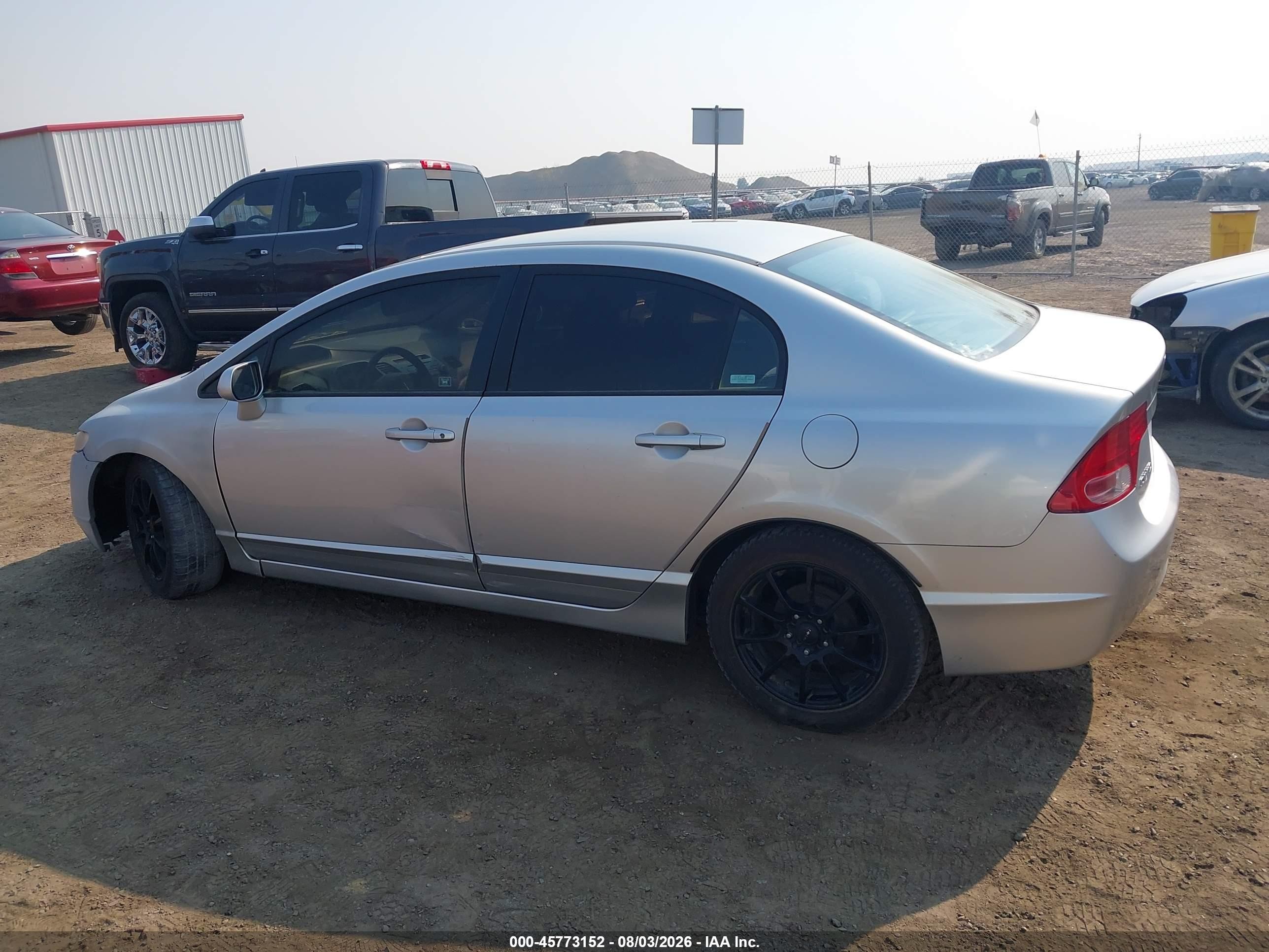 2006 Honda Civic Lx Silver vin: 1HGFA16546L095607
