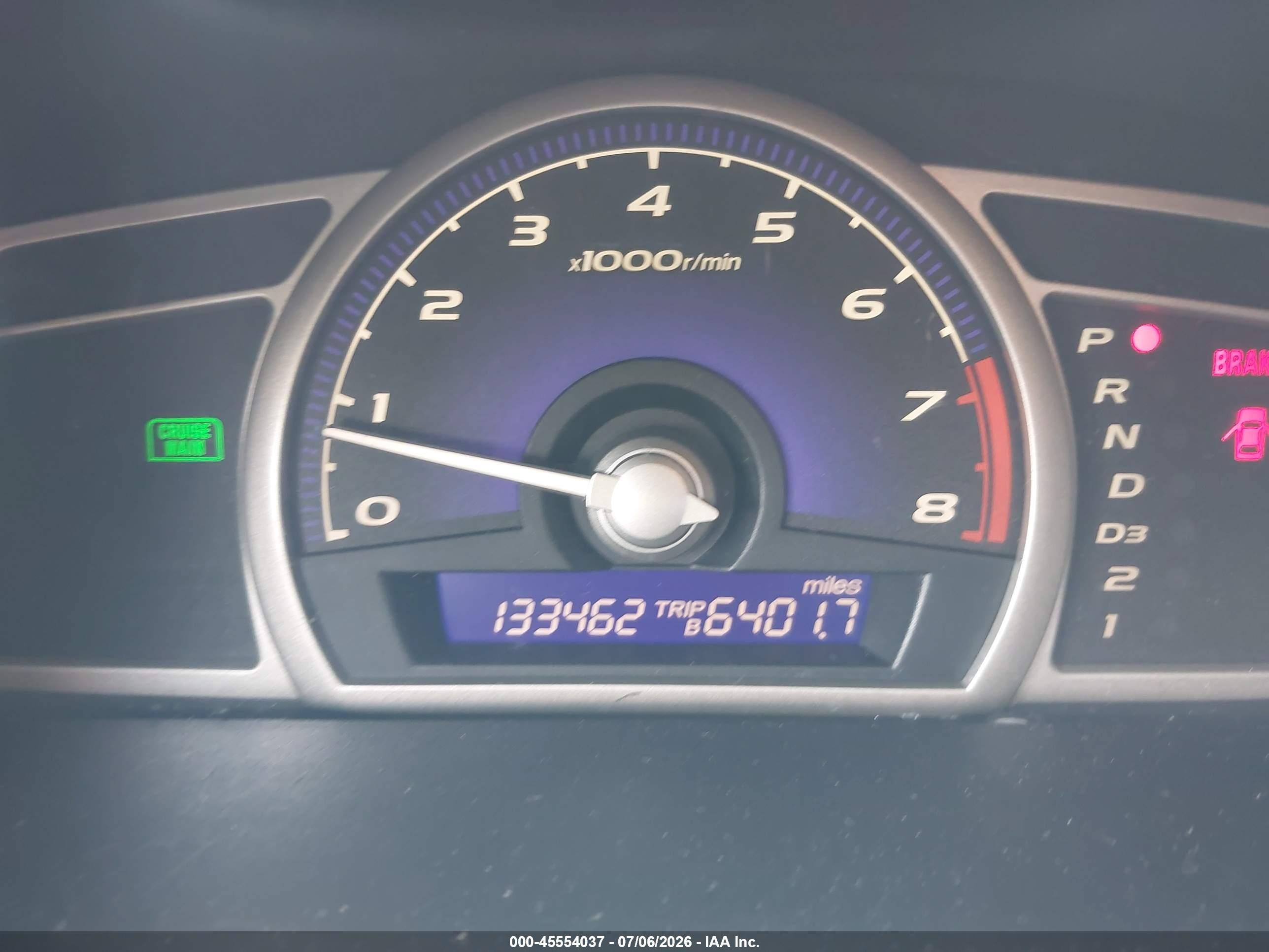 2006 Honda Civic Lx Blue vin: 1HGFA16546L107710