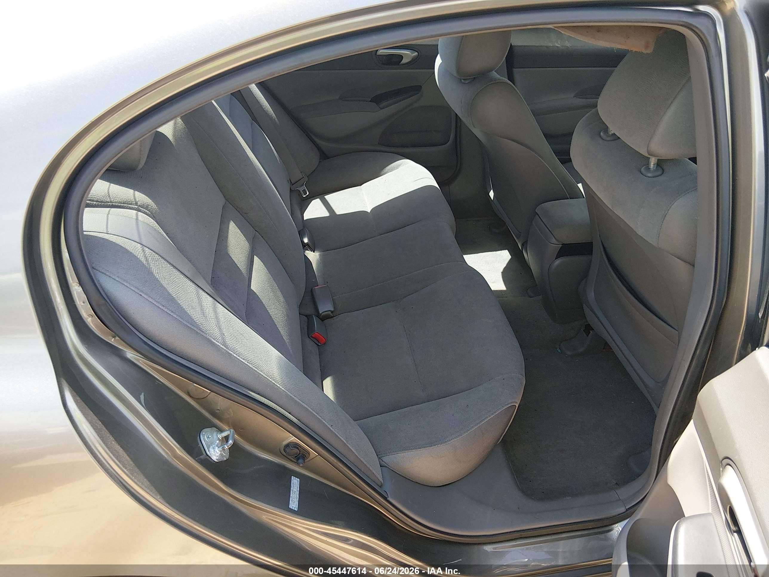 2006 Honda Civic Lx Gray vin: 1HGFA16546L123261