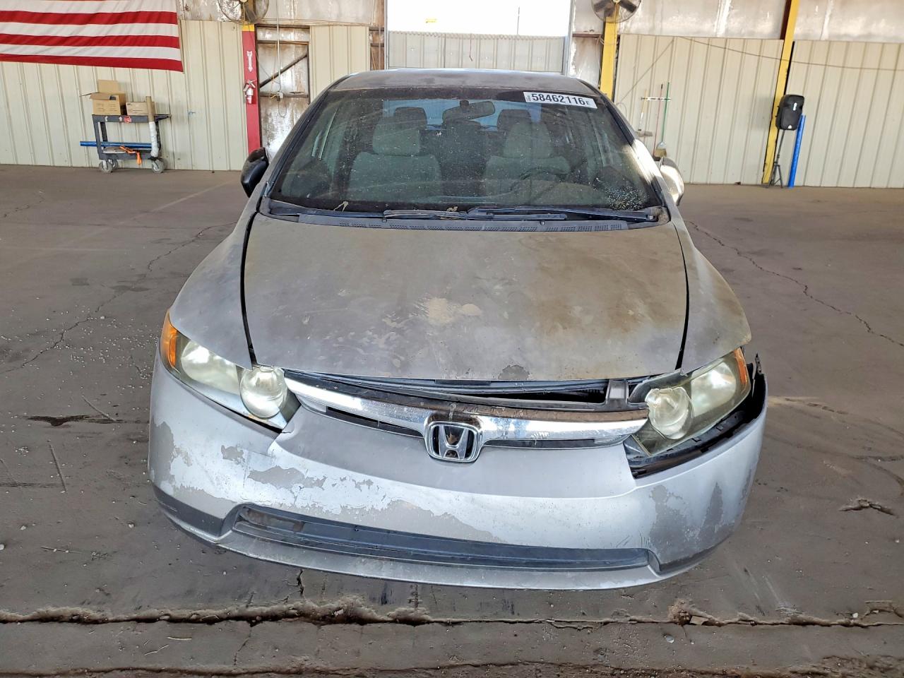 2006 Honda Civic Gray vin: 1HGFA16546L127360