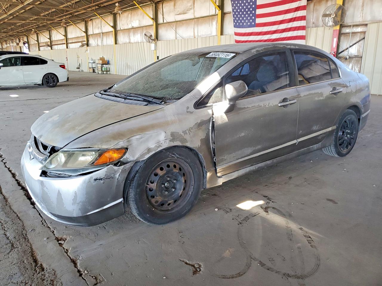 2006 Honda Civic Gray vin: 1HGFA16546L127360