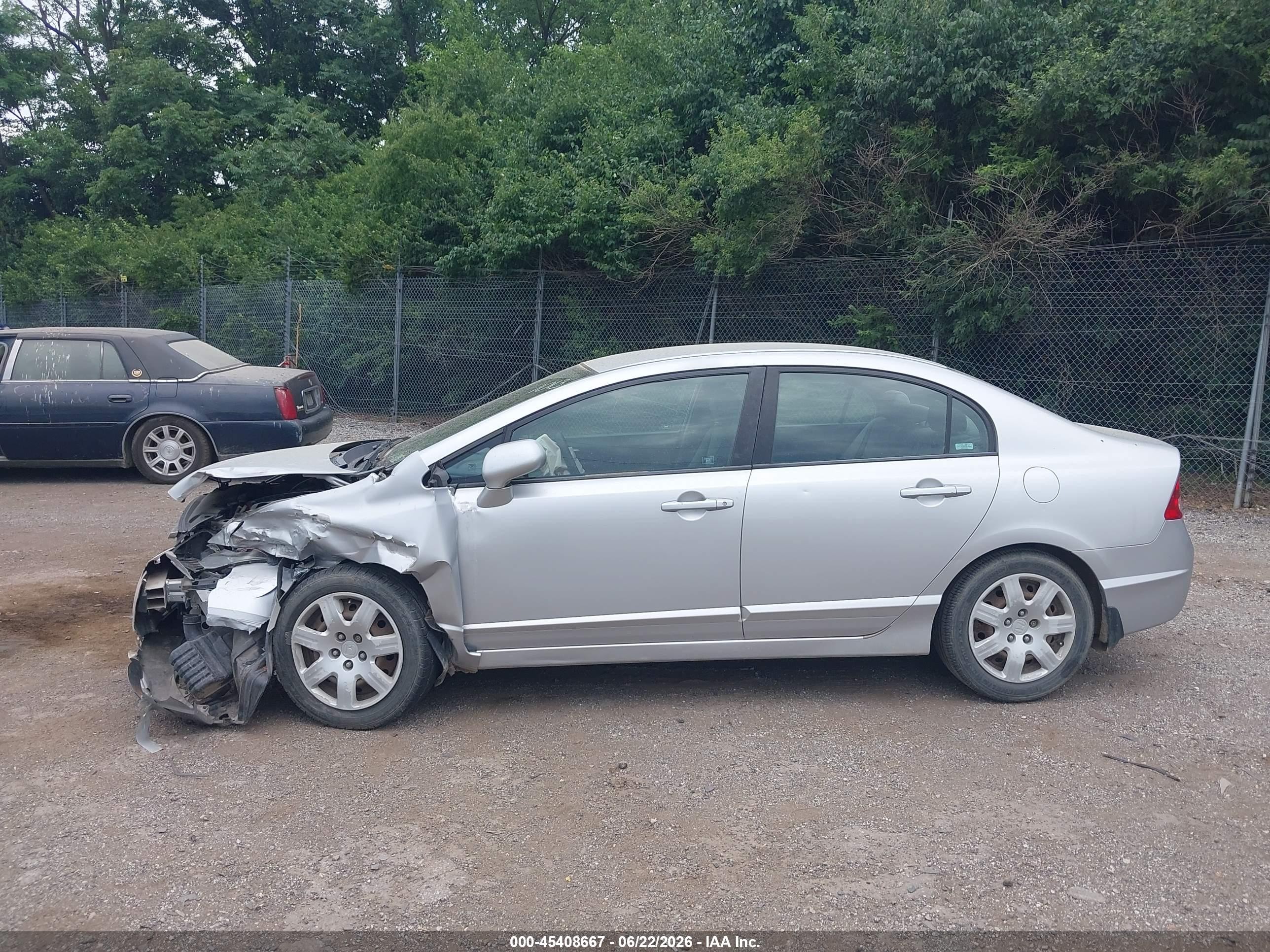 2006 Honda Civic Lx White vin: 1HGFA16546L151013
