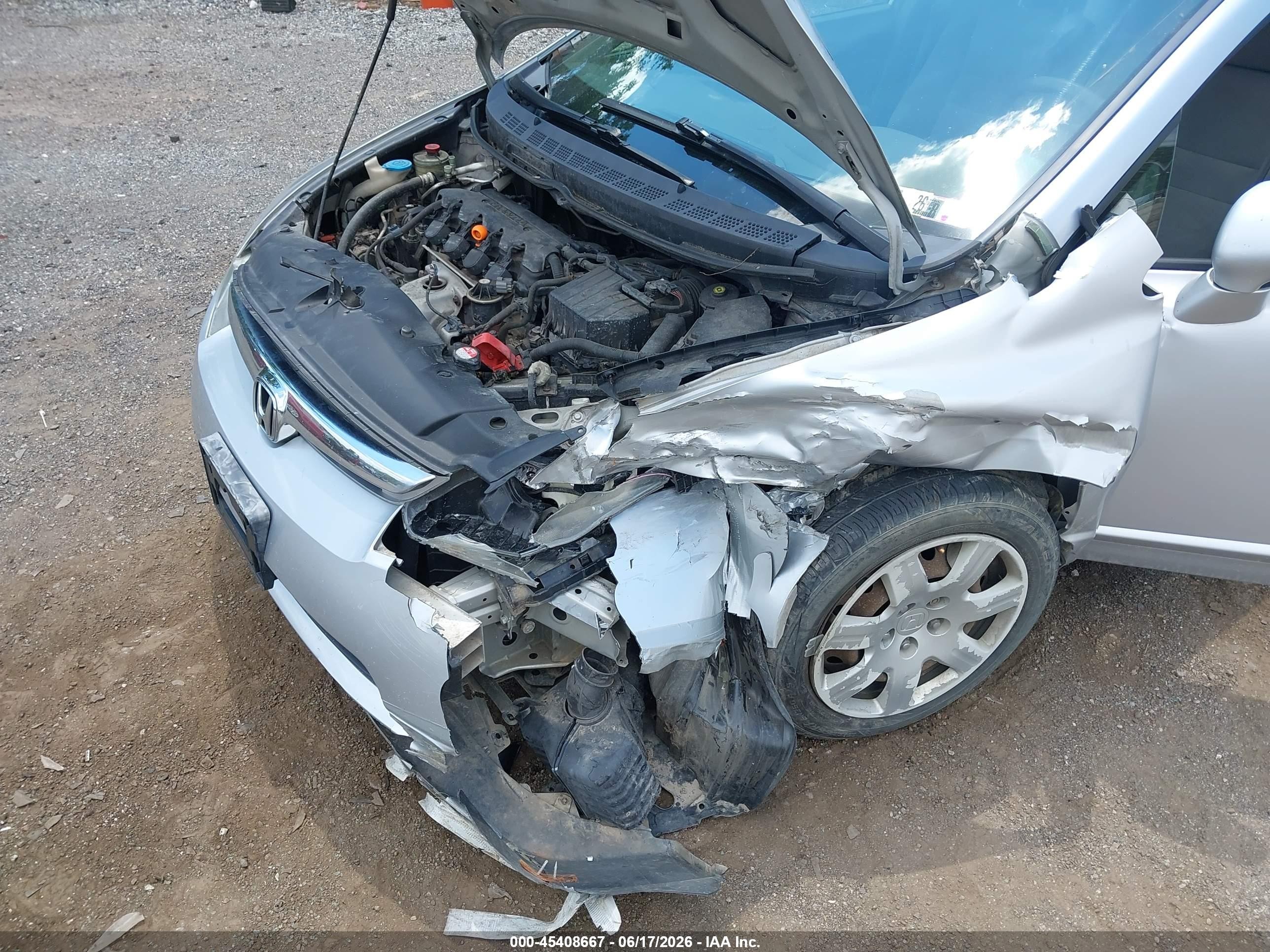 2006 Honda Civic Lx White vin: 1HGFA16546L151013
