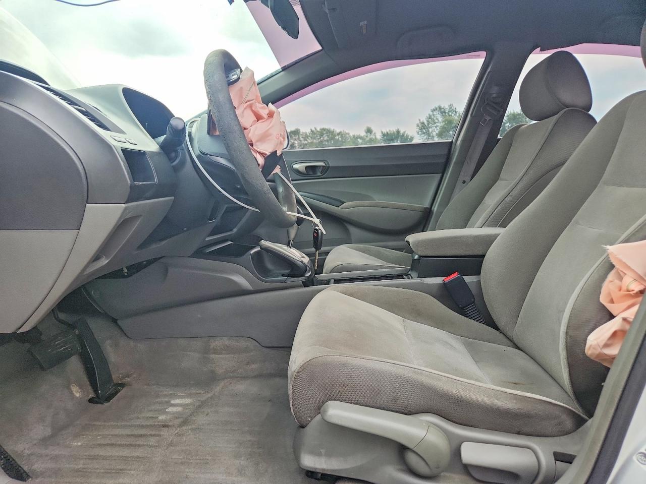 2006 Honda Civic Lx Silver vin: 1HGFA16546L153716