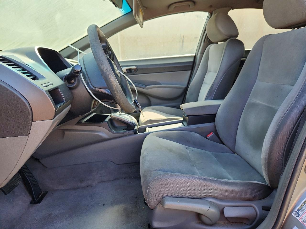 2007 Honda Civic Lx Gray vin: 1HGFA16547L006507