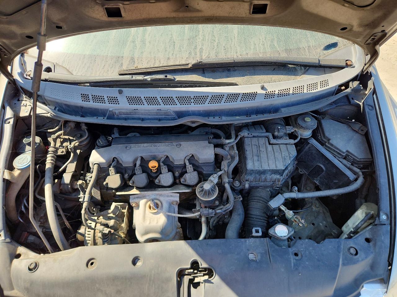 2007 Honda Civic Lx Gray vin: 1HGFA16547L006507