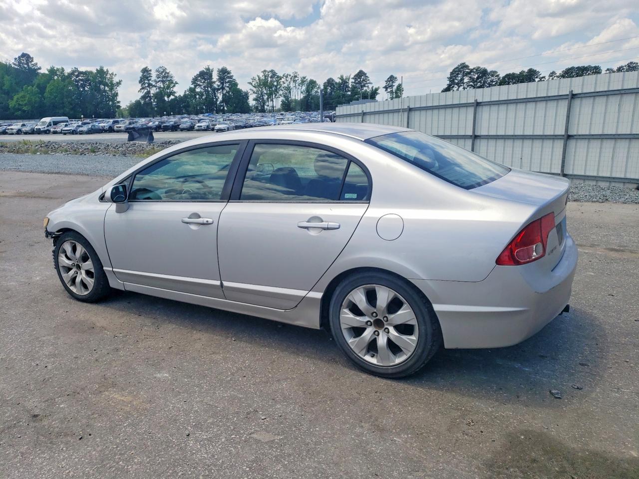 2007 Honda Civic Lx Silver vin: 1HGFA16547L021332