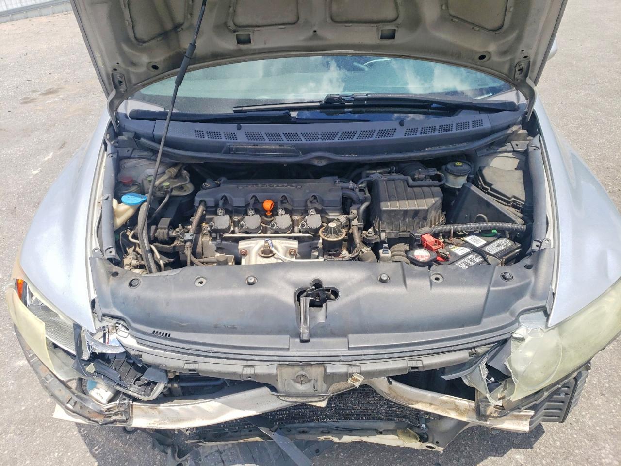 2007 Honda Civic Lx Silver vin: 1HGFA16547L021332