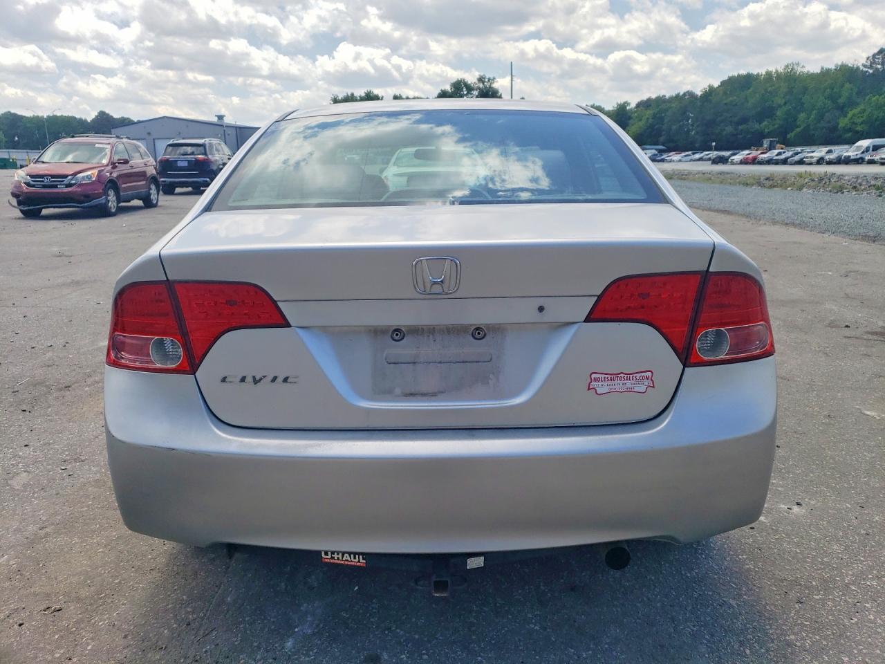 2007 Honda Civic Lx Silver vin: 1HGFA16547L021332