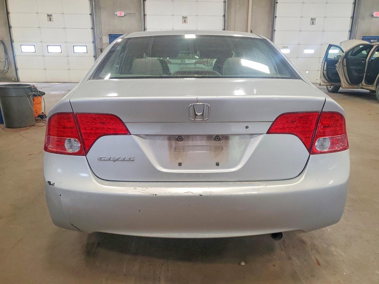 2007 Honda Civic Lx Silver vin: 1HGFA16547L028099