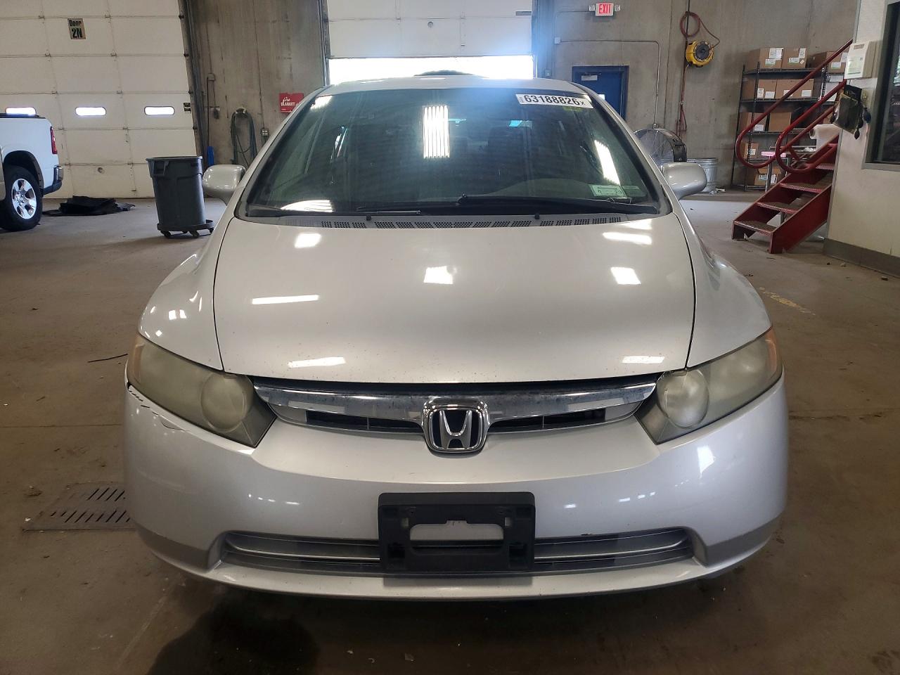 2007 Honda Civic Lx Silver vin: 1HGFA16547L028099