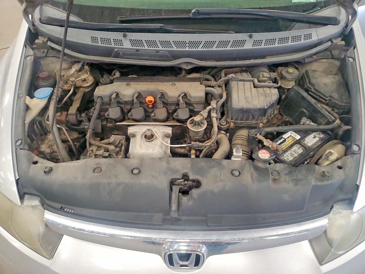2007 Honda Civic Lx Silver vin: 1HGFA16547L028099