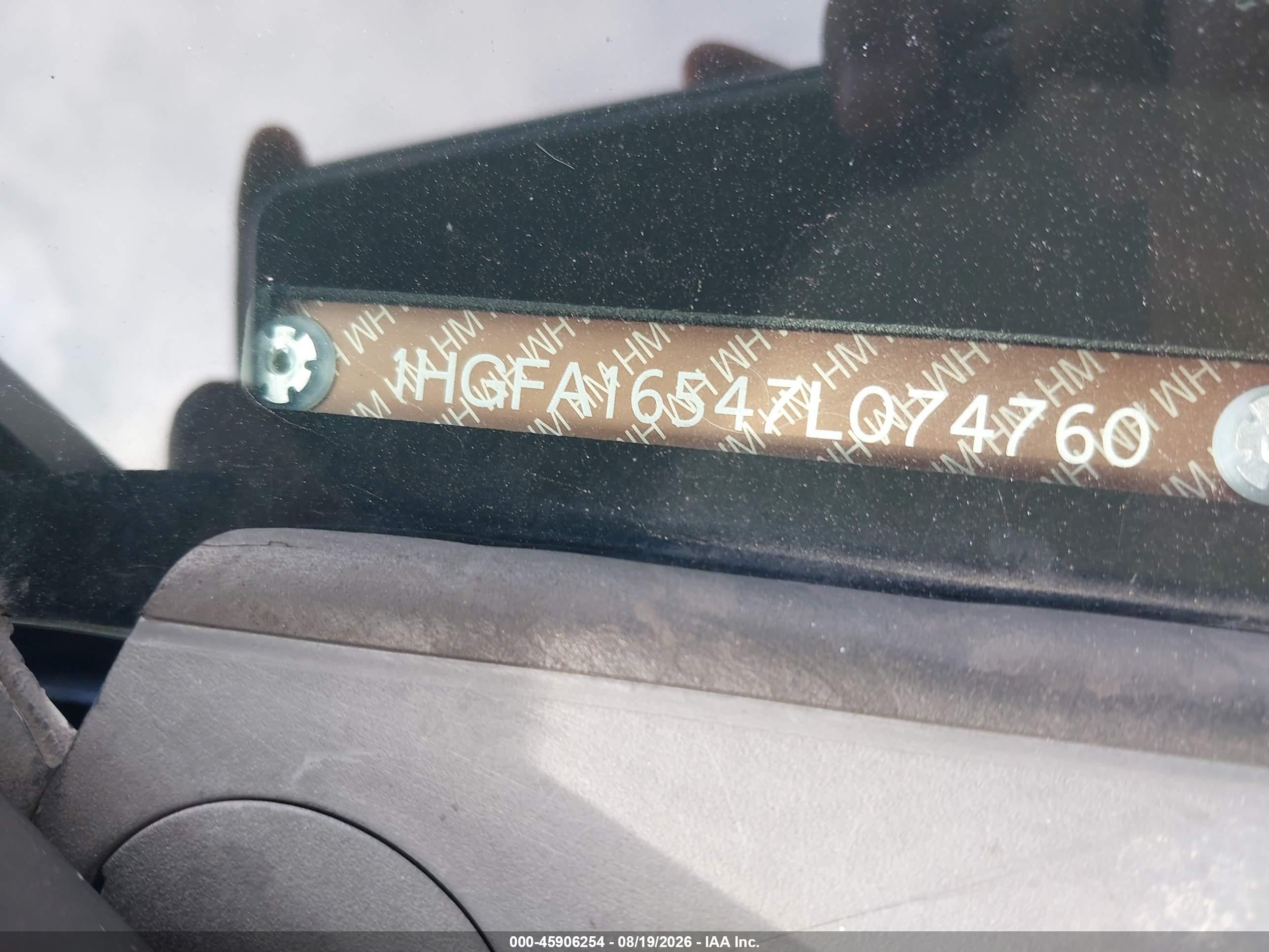 2007 Honda Civic Lx Синий vin: 1HGFA16547L074760