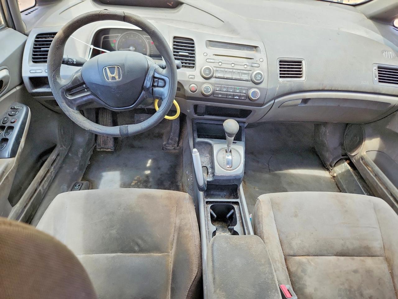 2007 Honda Civic Lx Gray vin: 1HGFA16547L078596