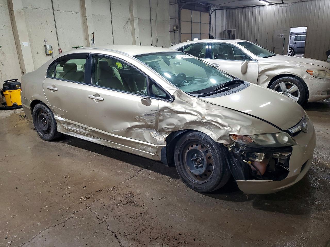 2007 Honda Civic Lx Gold vin: 1HGFA16547L105201