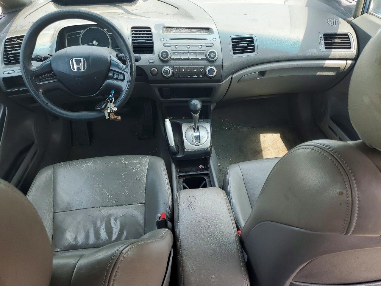 2007 Honda Civic Lx Blue vin: 1HGFA16547L128798