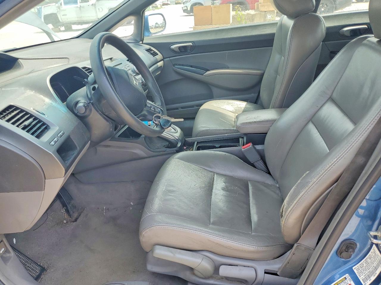 2007 Honda Civic Lx Blue vin: 1HGFA16547L128798