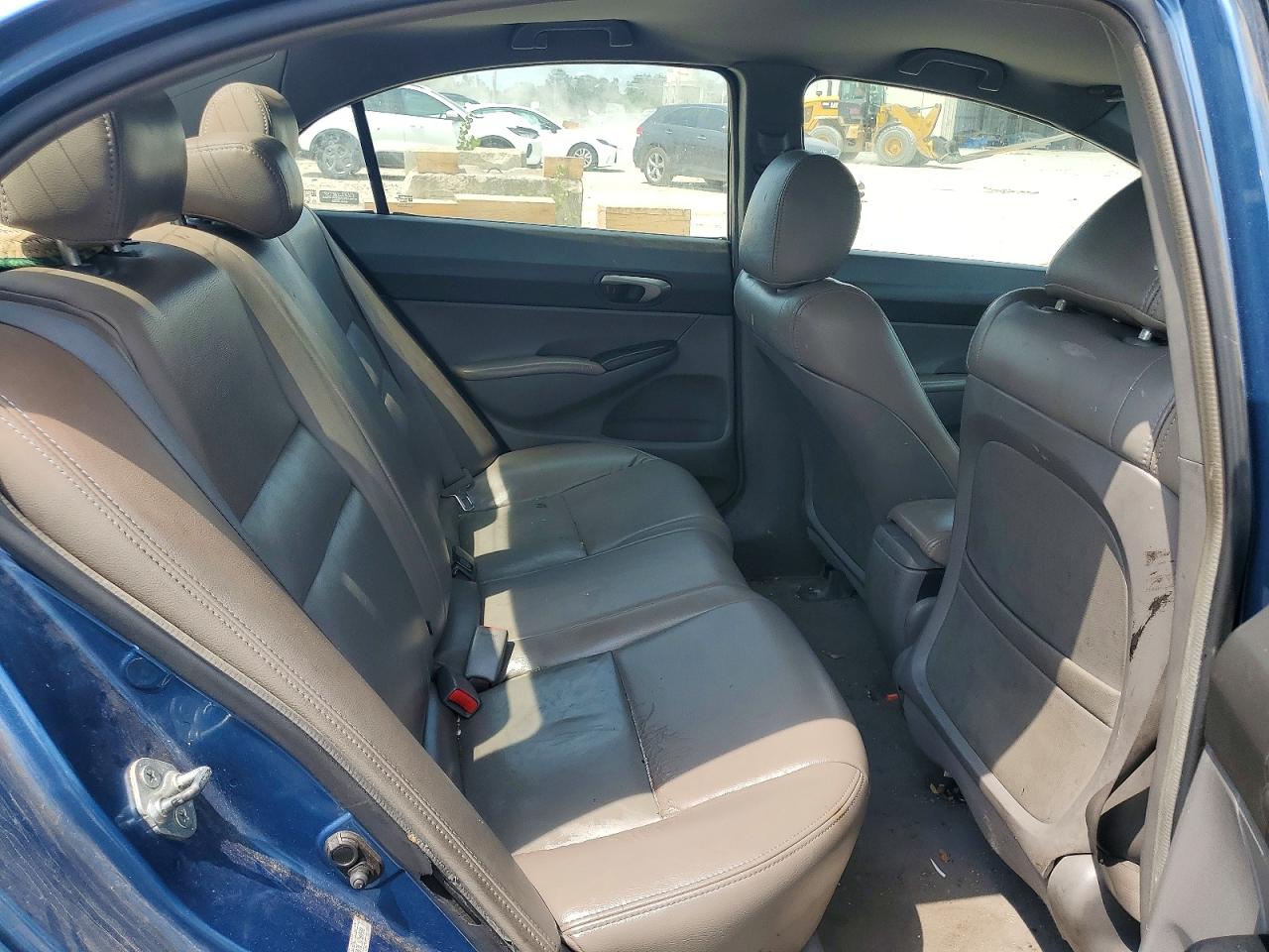 2007 Honda Civic Lx Blue vin: 1HGFA16547L128798