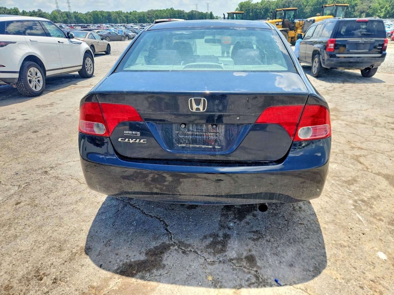 2007 Honda Civic Lx Черный vin: 1HGFA16547L130146