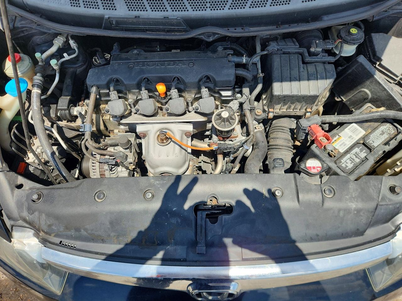 2007 Honda Civic Lx Черный vin: 1HGFA16547L130146