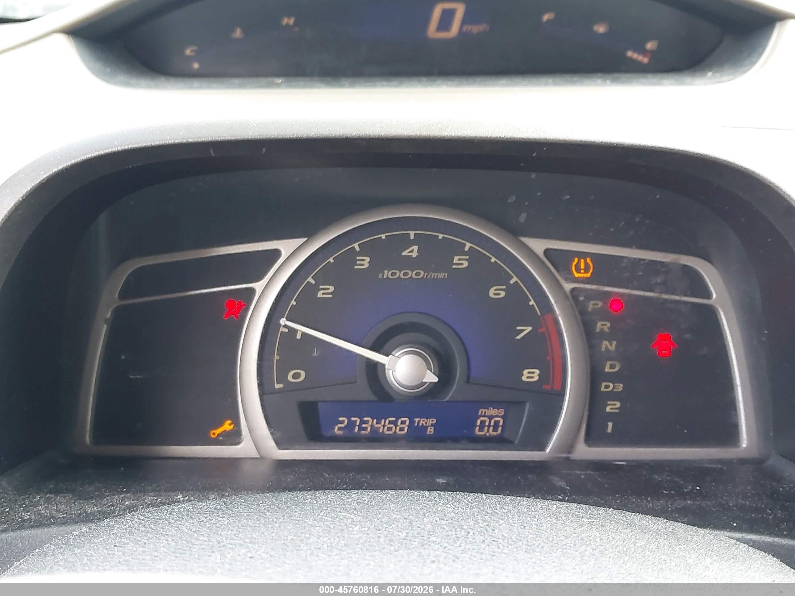2008 Honda Civic Lx Белый vin: 1HGFA16548L005214