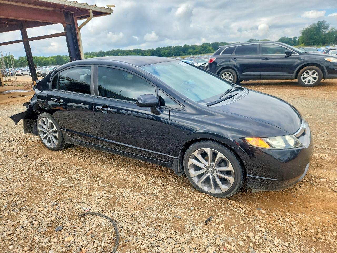 2008 Honda Civic Lx Black vin: 1HGFA16548L031540