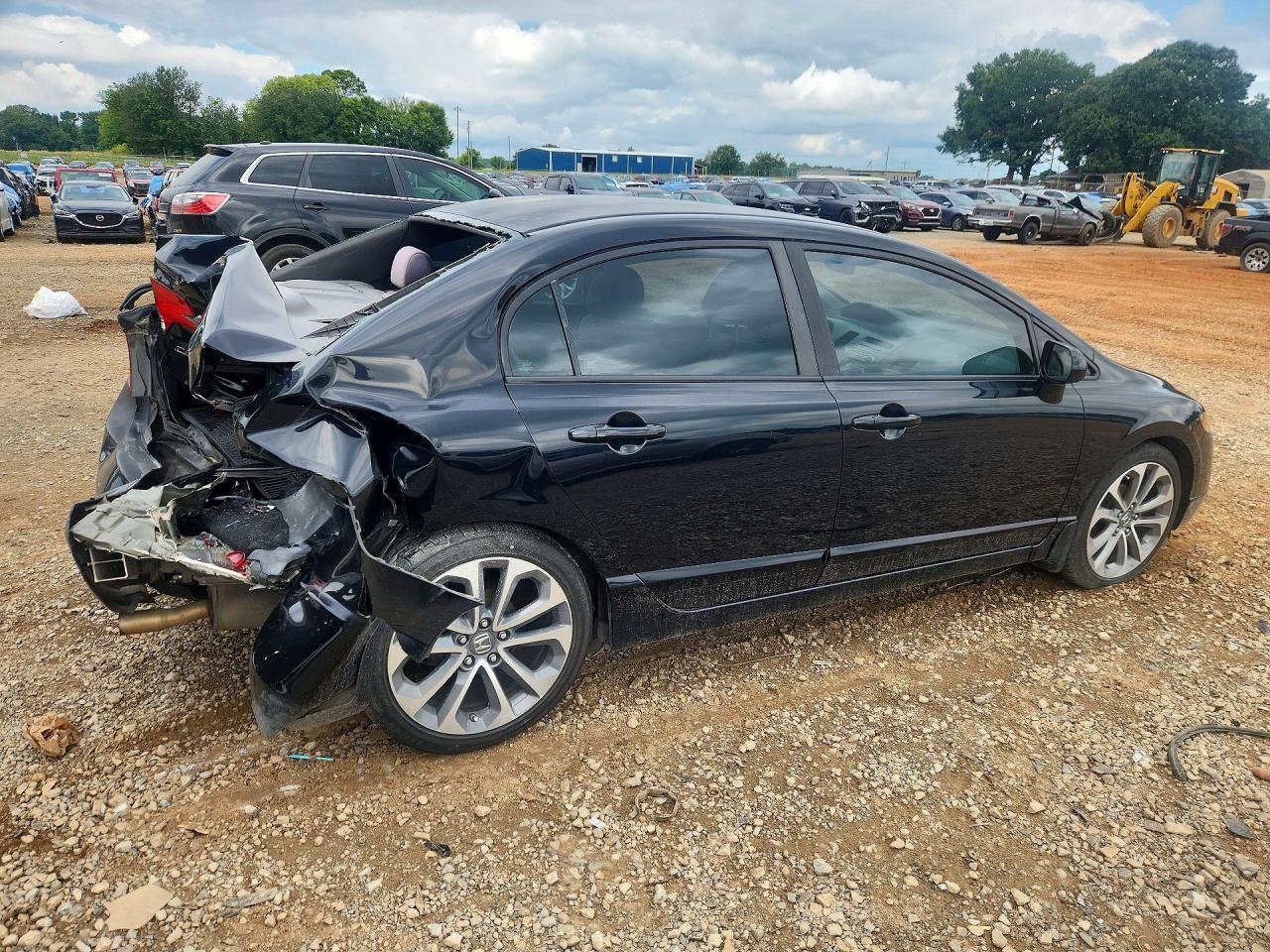 2008 Honda Civic Lx Black vin: 1HGFA16548L031540