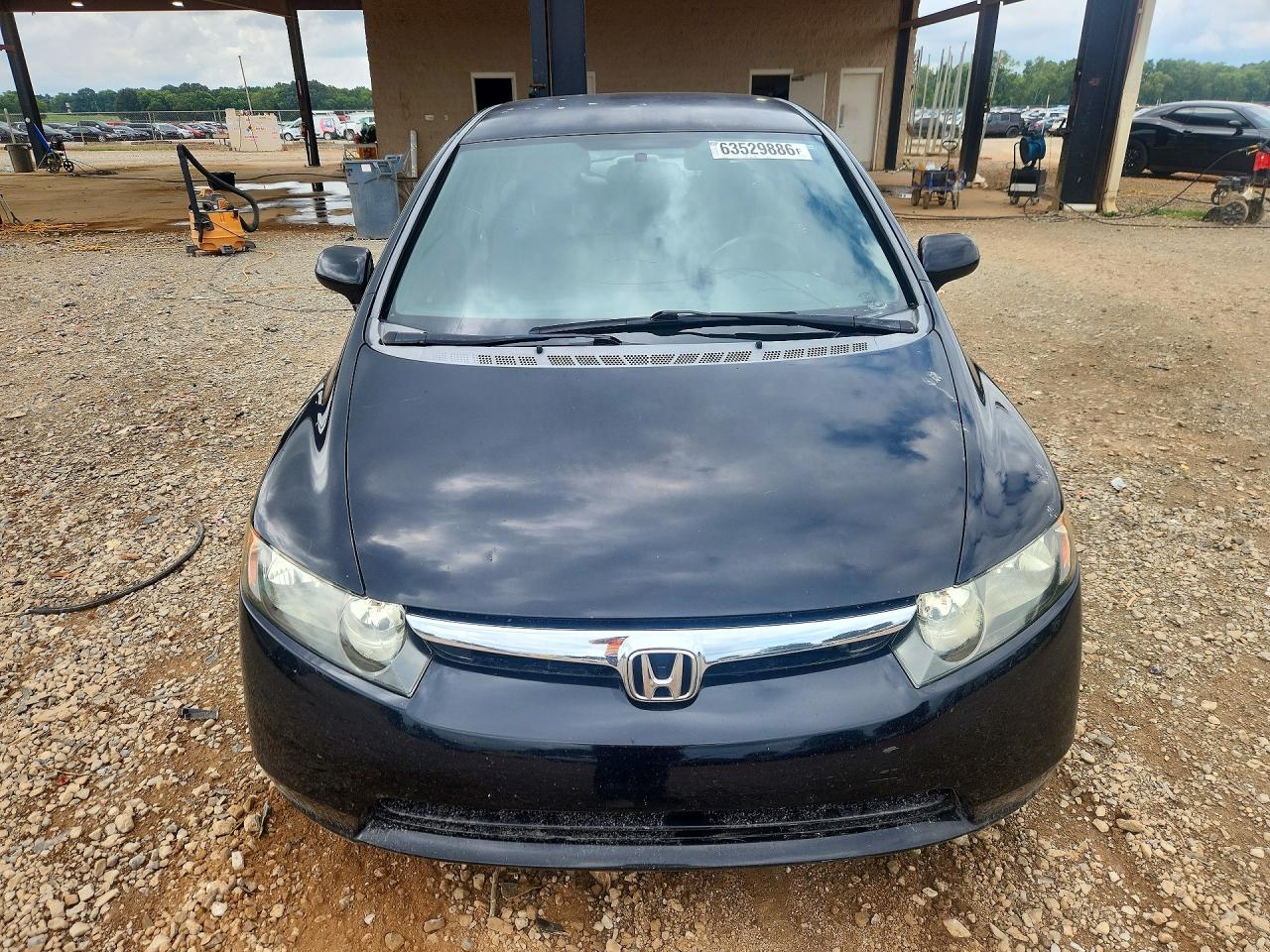 2008 Honda Civic Lx Black vin: 1HGFA16548L031540