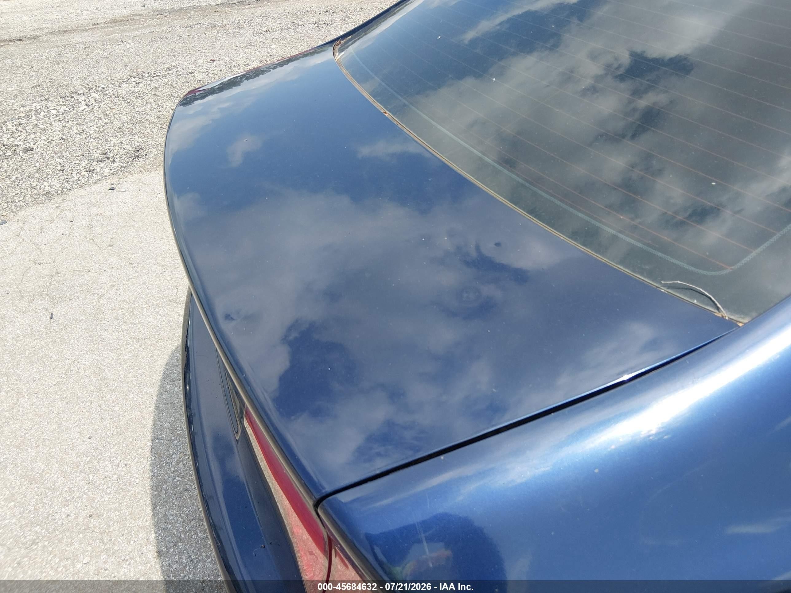 2008 Honda Civic Lx Blue vin: 1HGFA16548L035684