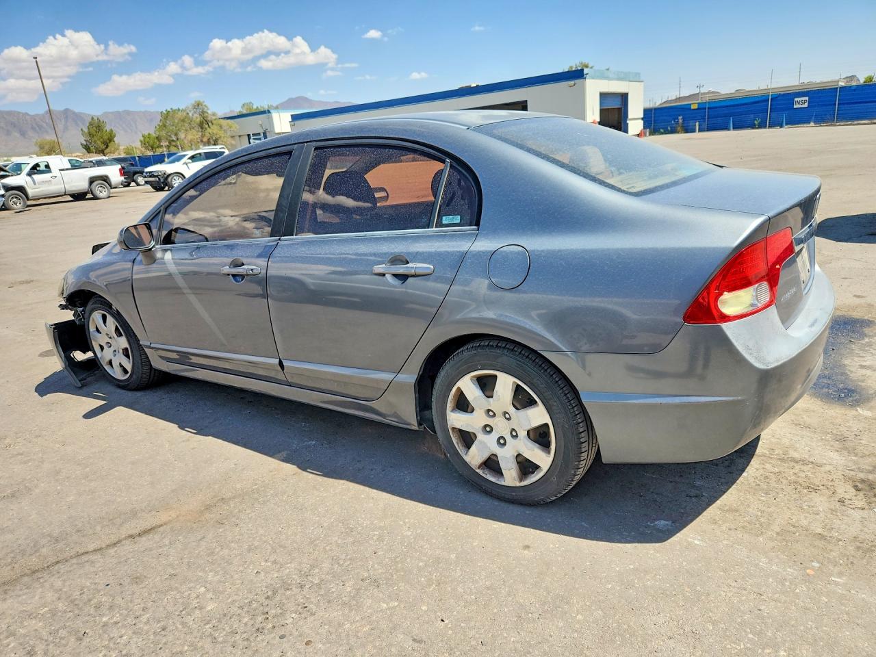 2009 Honda Civic Lx Gray vin: 1HGFA16549L016408