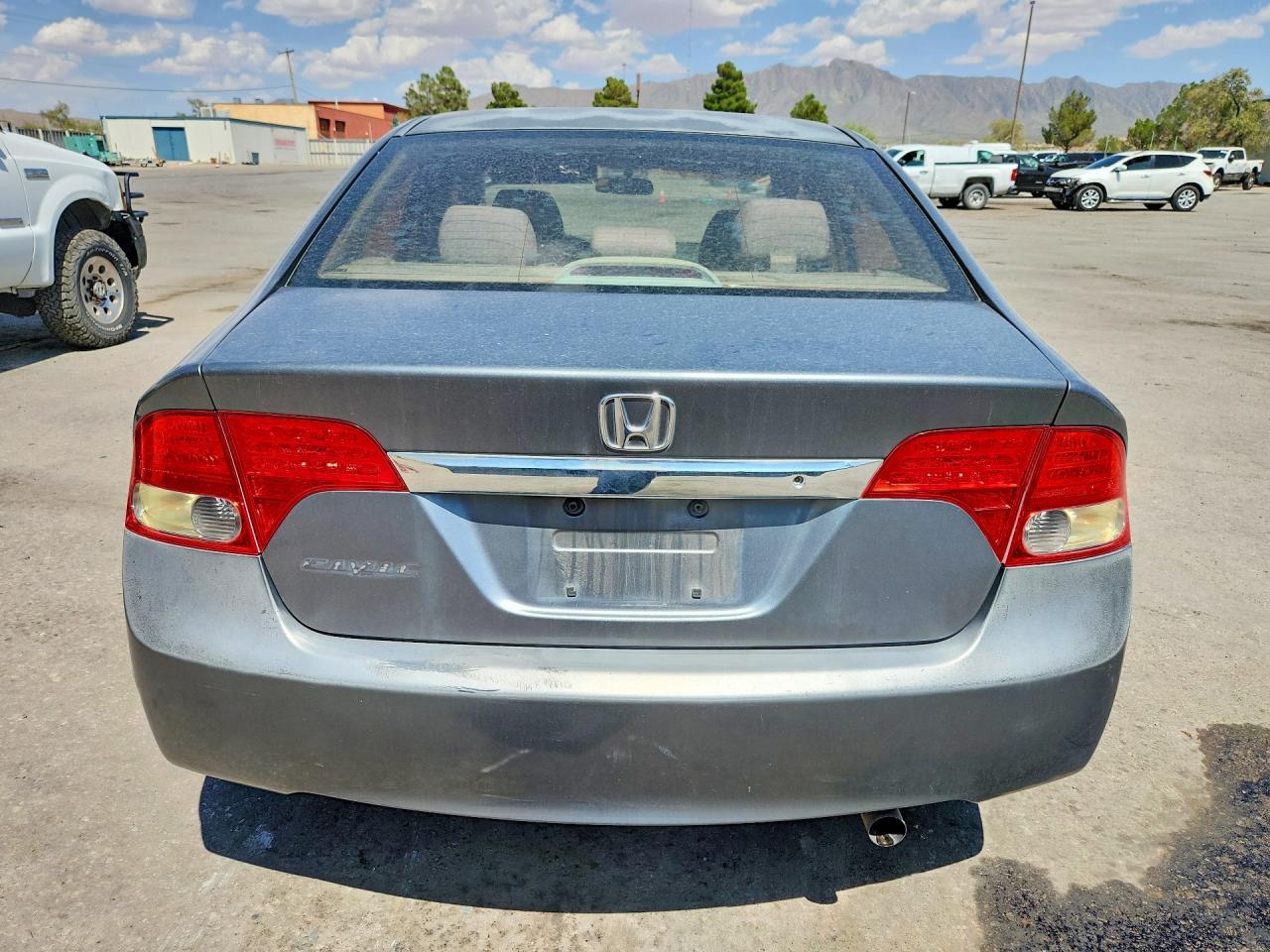 2009 Honda Civic Lx Gray vin: 1HGFA16549L016408
