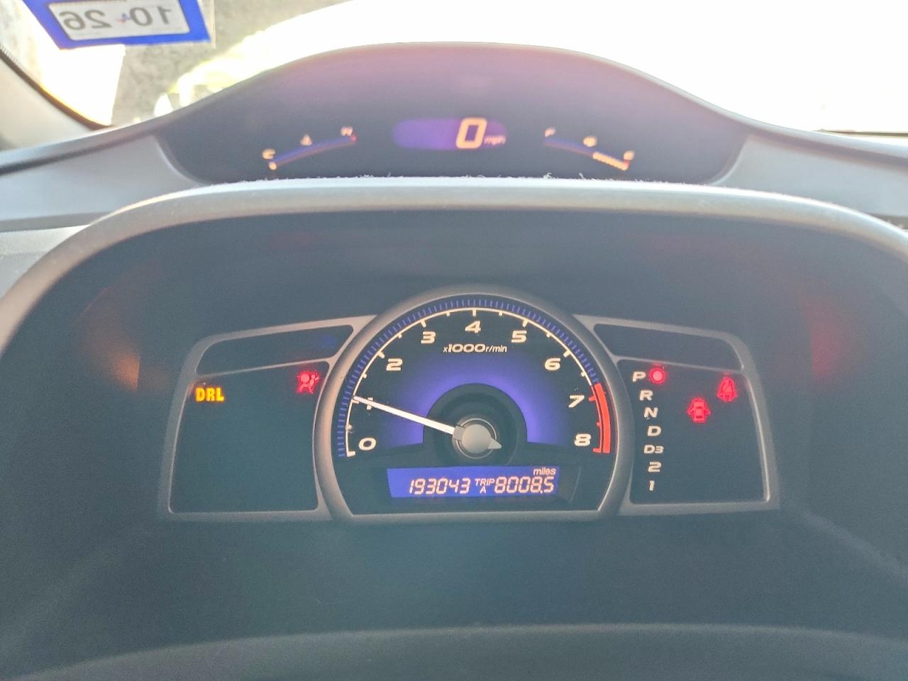2009 Honda Civic Lx Gray vin: 1HGFA16549L016408