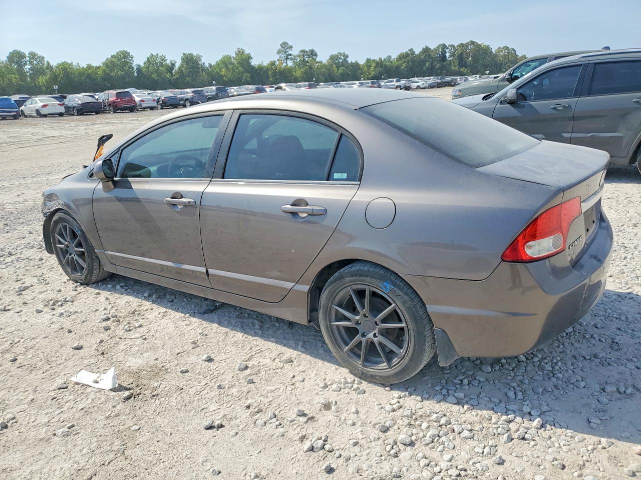 2009 Honda Civic Lx Серый vin: 1HGFA16549L021401