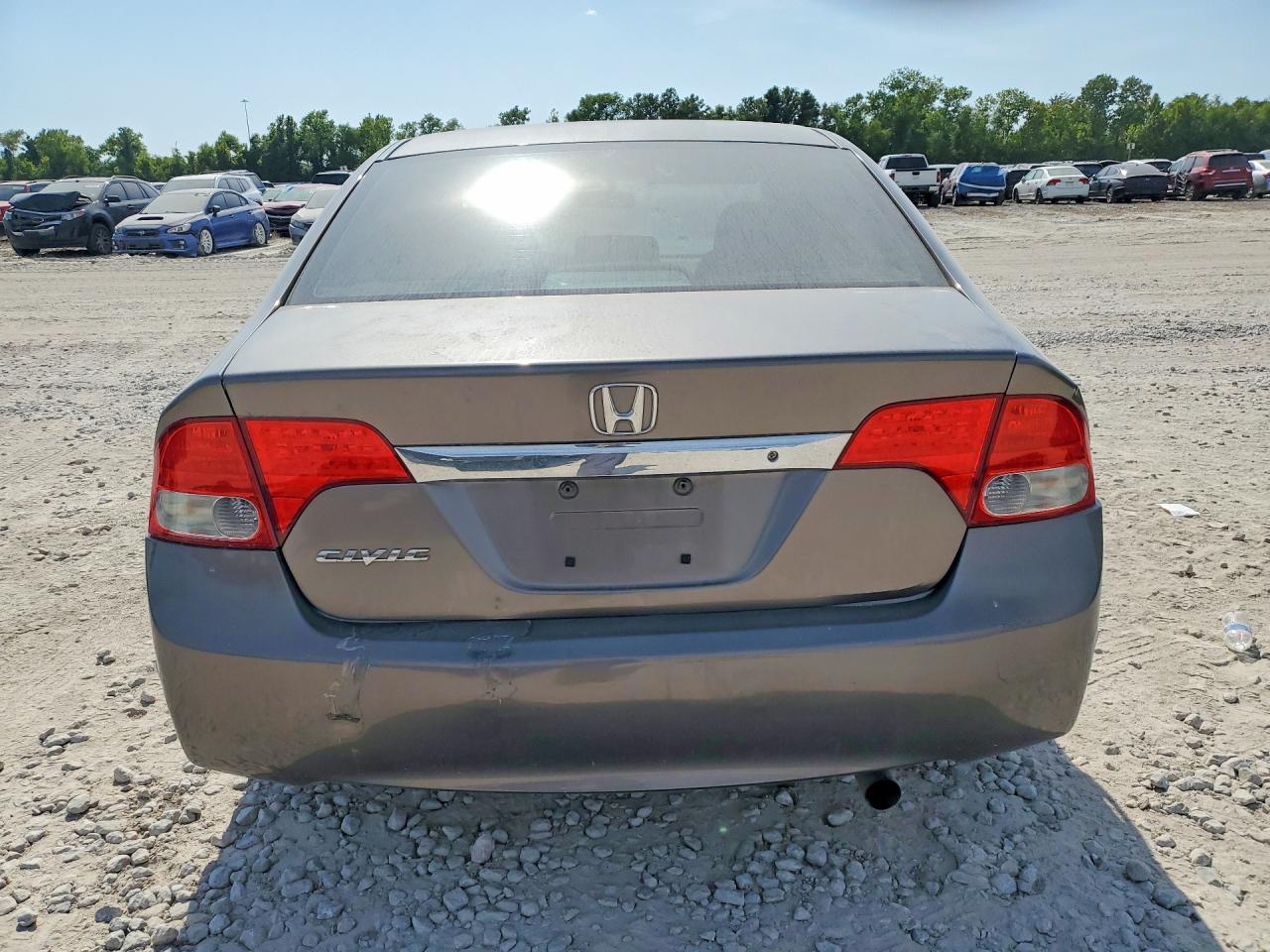 2009 Honda Civic Lx Серый vin: 1HGFA16549L021401