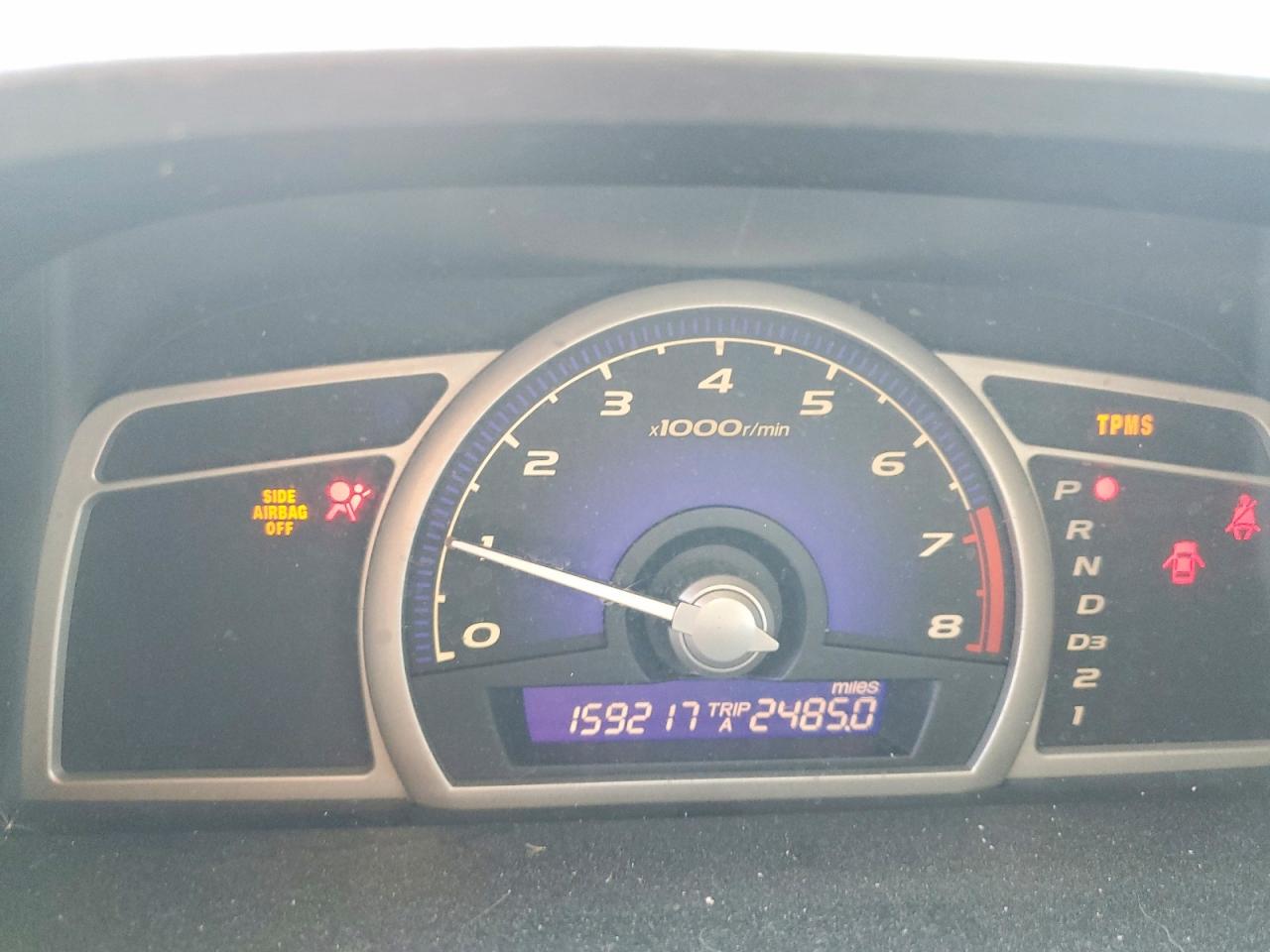 2009 Honda Civic Lx Серый vin: 1HGFA16549L021401