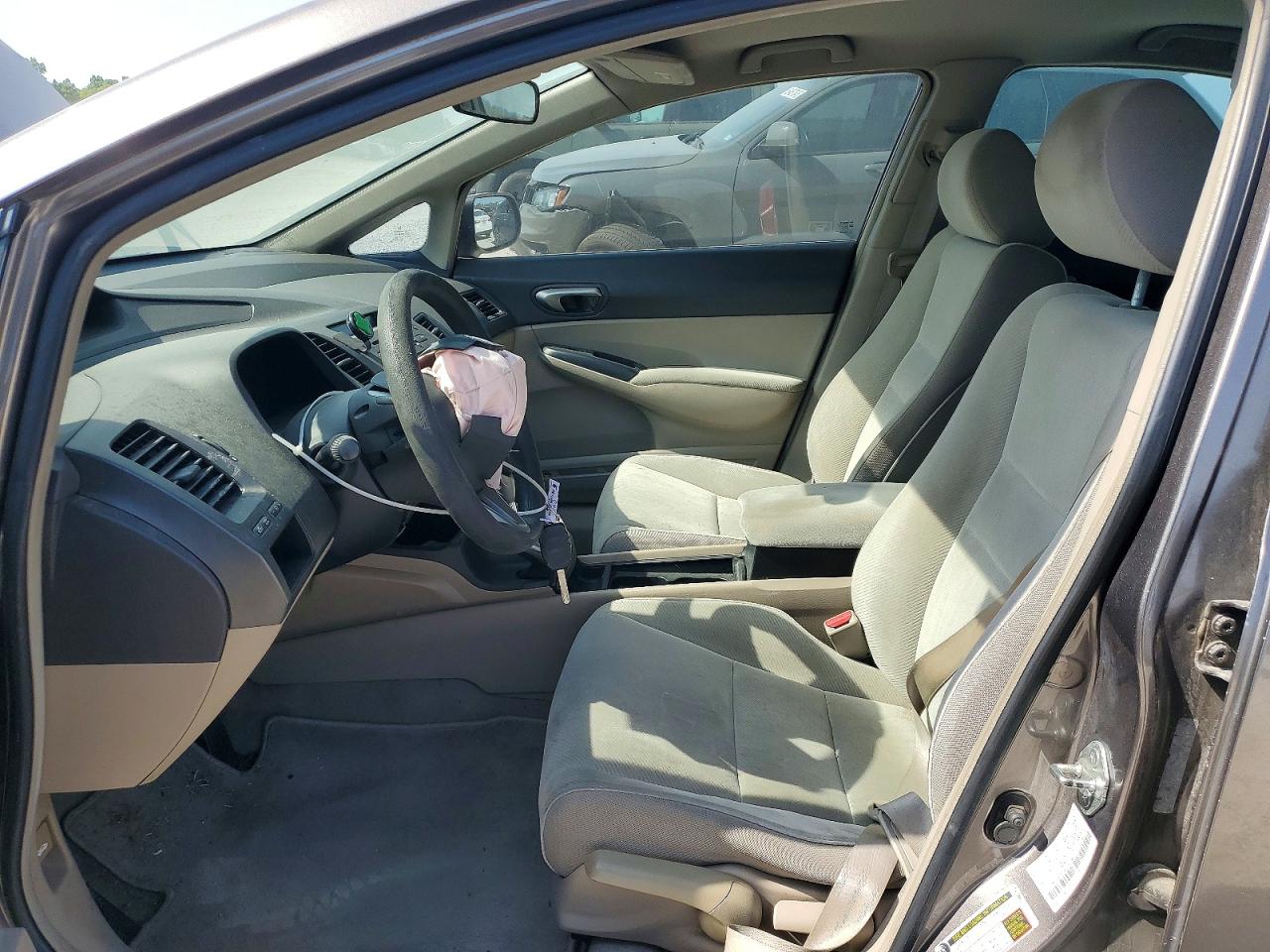 2009 Honda Civic Lx Серый vin: 1HGFA16549L021401