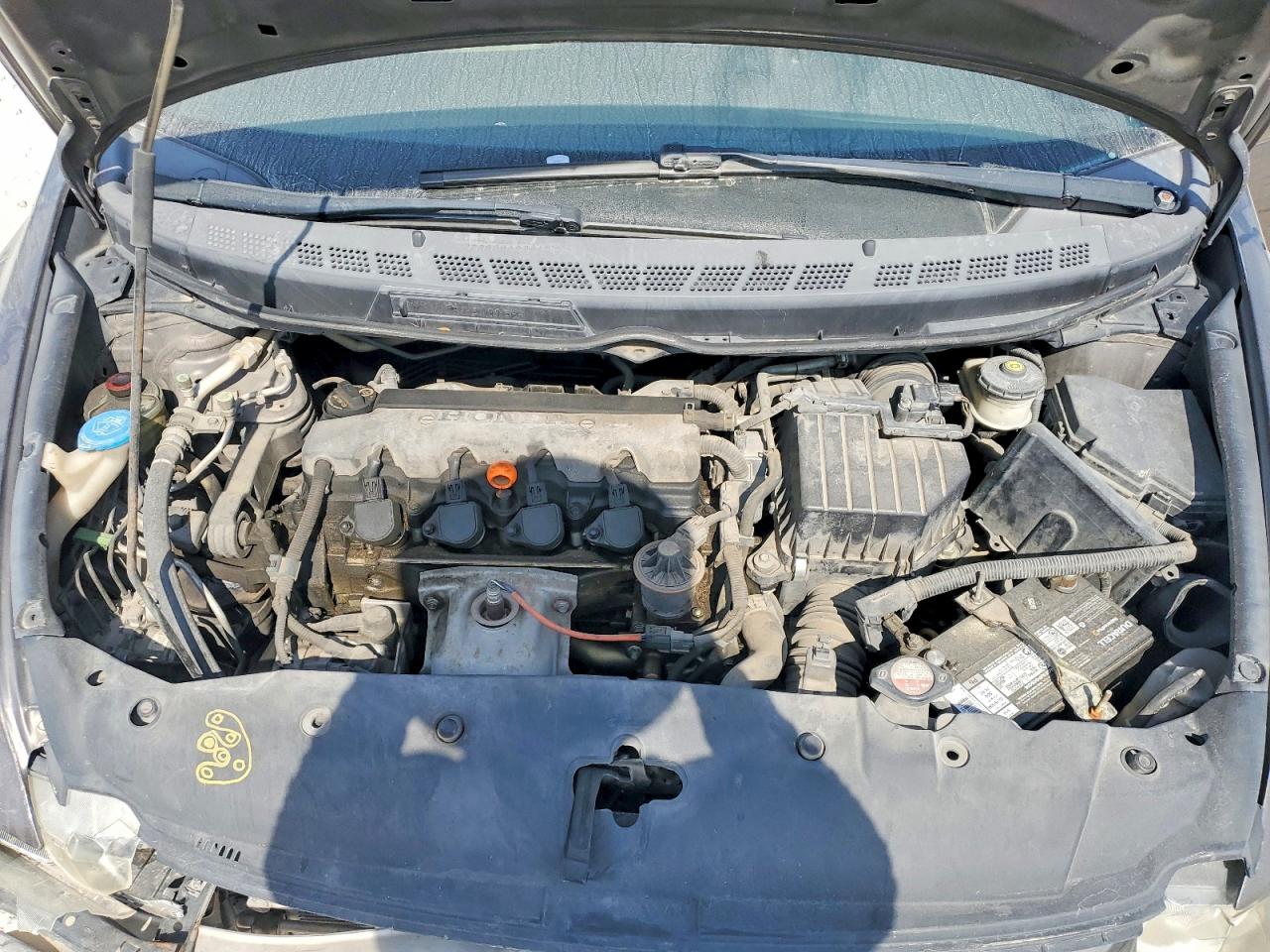 2009 Honda Civic Lx Серый vin: 1HGFA16549L021401