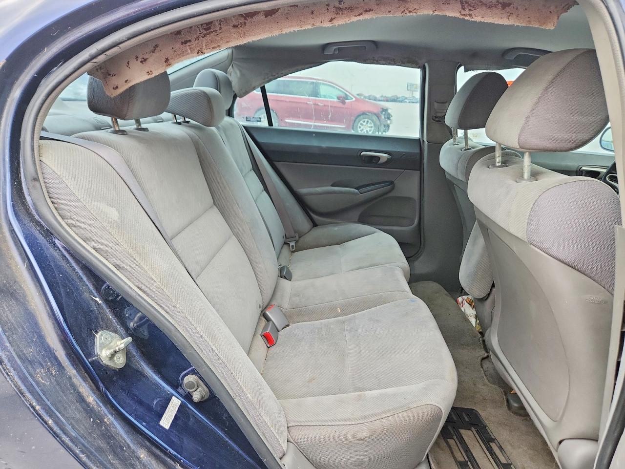 2009 Honda Civic Lx Синий vin: 1HGFA16549L025061